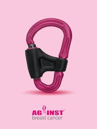 DMM Belay Master Pink Carabiner - Breast Cancer Awareness