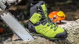 Clogger HAIX Protector Ultra 2.1 GTX Chainsaw Boots LIME