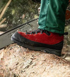 Clogger HAIX Protector Forest 2.1 GTX Mid Height Chainsaw Boots Class 2 RED