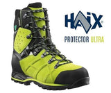 Clogger HAIX Protector Ultra 2.1 GTX Chainsaw Boots LIME