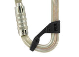 PETZL Vulcan Triact Steel Carabiner - M073BA00 (Not In Stock till 8/8/26)
