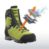 Clogger HAIX Protector Ultra 2.1 GTX Chainsaw Boots LIME