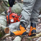 Clogger HAIX Protector Forest 2.1 GTX Full Height Chainsaw Boots ORANGE