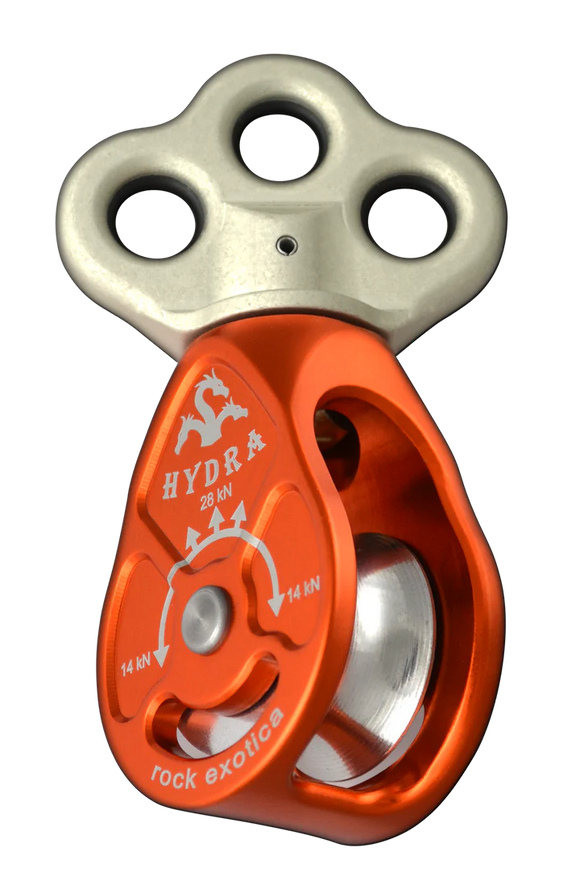 Rock Exotica Hydra P4 Pulley Swivel with three attachment points