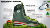 Clogger HAIX Protector Ultra 2.1 GTX Chainsaw Boots LIME