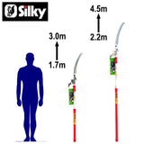 Silky Forester 3.0m and 4.5m Telescopic Pole Saw & Replacement Blades