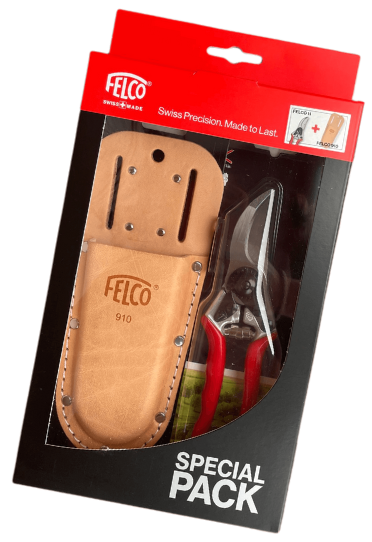 Felco 2, 6, 8, 14 SPECIAL GIFT PACK - Felco 6 Secateur and Leather Holster  FSP-6-910