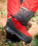 Clogger HAIX Protector Forest 2.1 GTX Mid Height Chainsaw Boots Class 2 RED